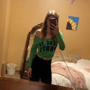 PINK here to party top